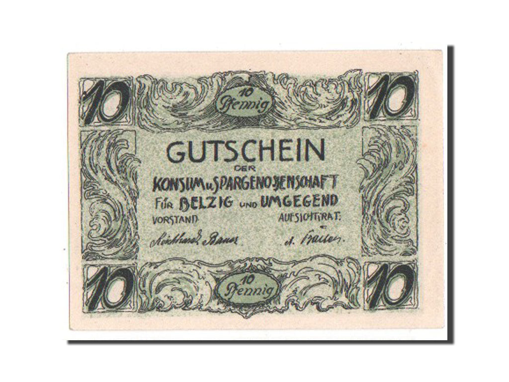 Banknote, Germany, Brandenburg, 10 Pfennig, UNC(63), Mehl:71.1