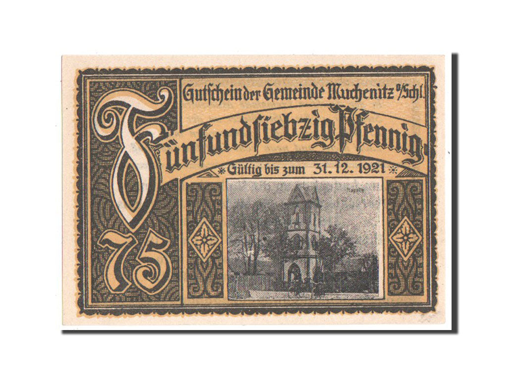 Banknote, Germany, Oberschlesien, 75 Pfennig, 1922, UNC(63), Mehl:901.1