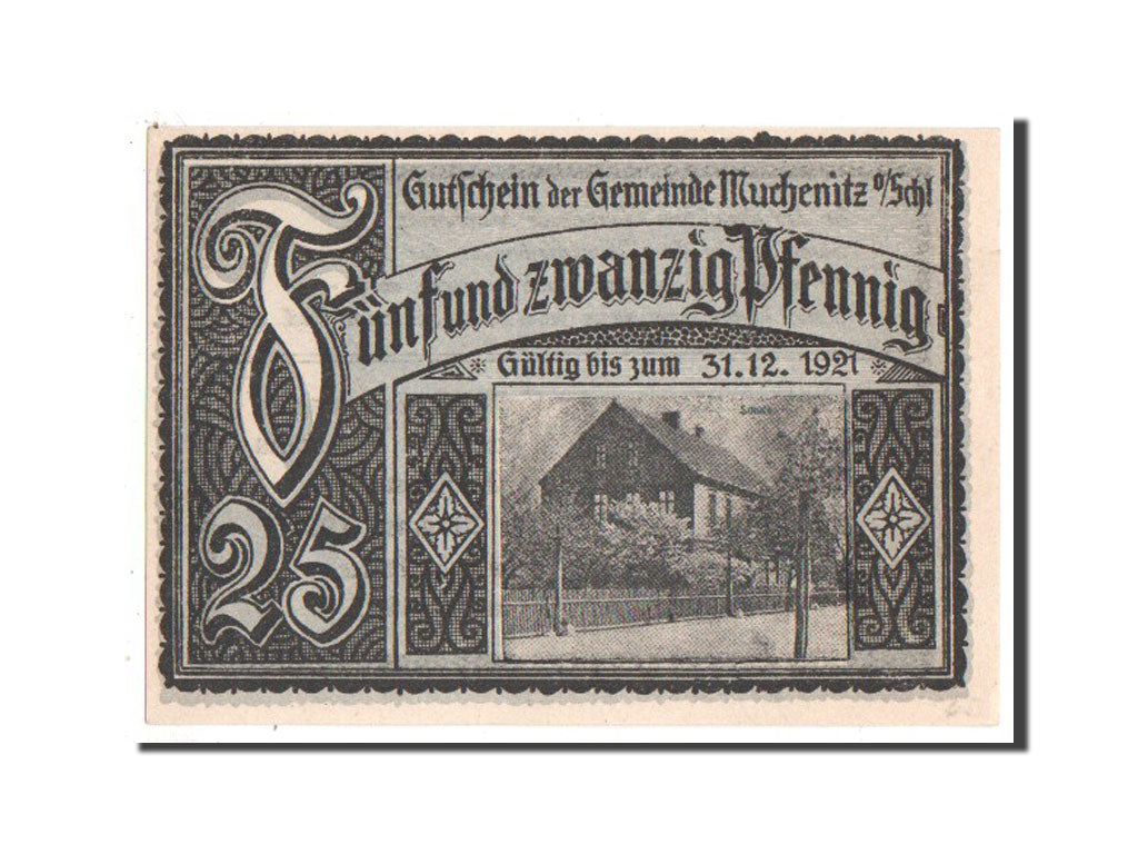 Banknote, Germany, Oberschlesien, 25 Pfennig, 1922, UNC(63), Mehl:901.1