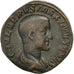 Maximus, Sestertius, Roma, MB+, Bronzo, RIC:9