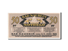 Banknote, Germany, Nauheim Bad Stadt, 50 Pfennig, 1922, UNC(63), Mehl:924.1