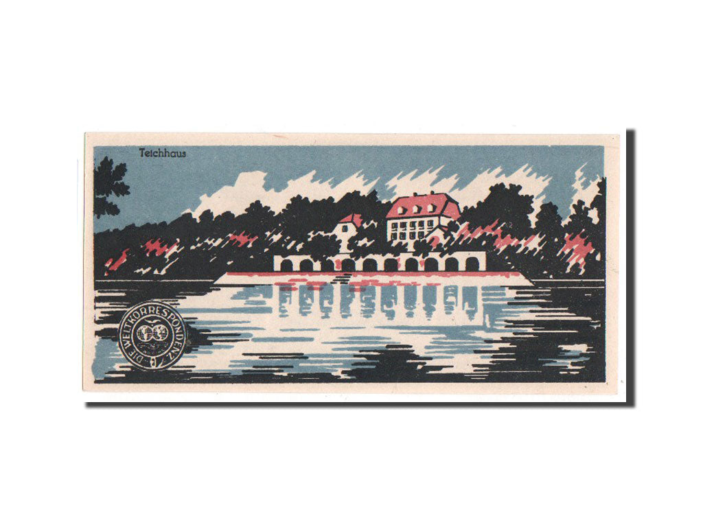 Banknote, Germany, Nauheim Bad Stadt, 50 Pfennig, 1922, UNC(63), Mehl:924.1