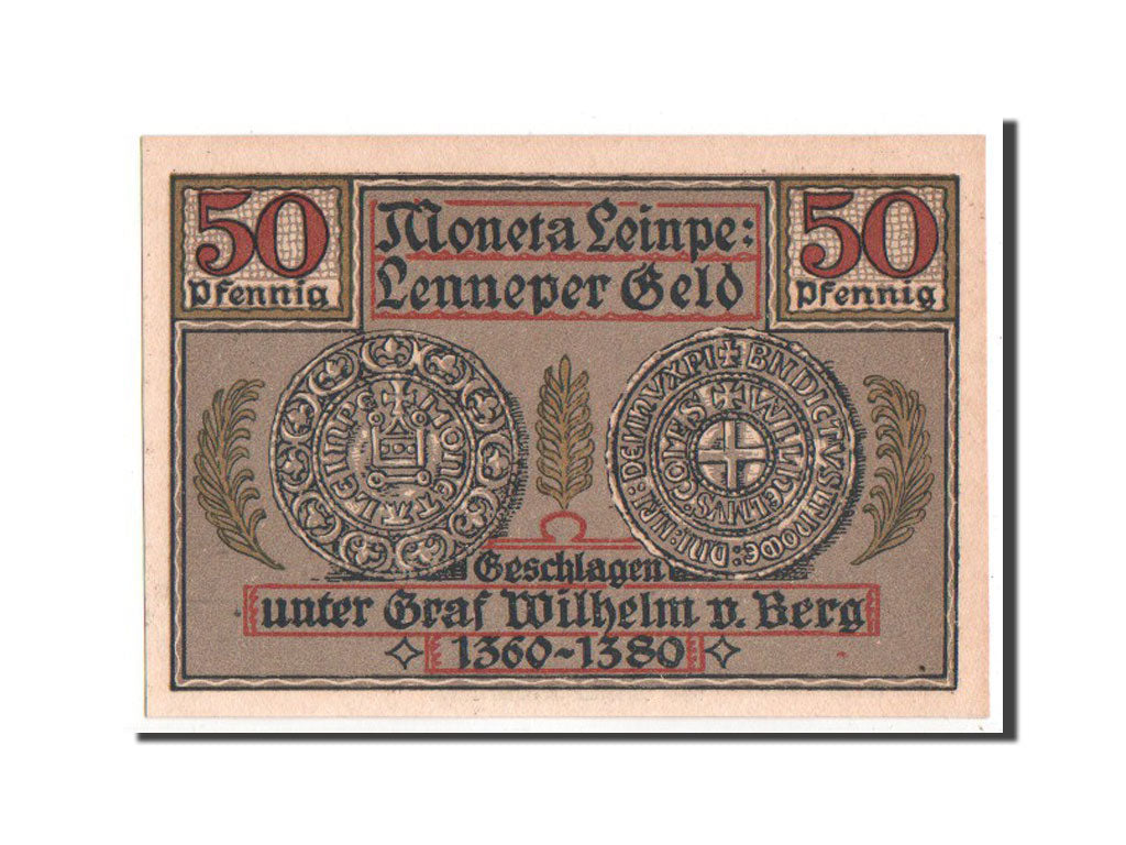 Banknote, Germany, Rheinland, 50 Pfennig, 1921, UNC(63), Mehl:791.1
