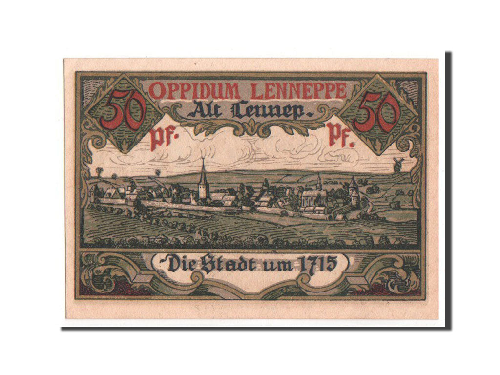 Banknote, Germany, Rheinland, 50 Pfennig, 1921, UNC(63), Mehl:791.1