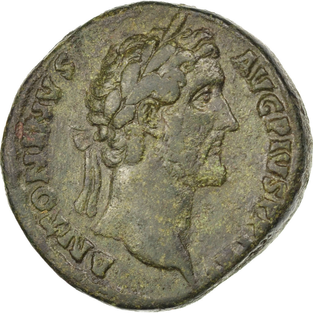 Antoninus Pius, Sestertius, Roma, BB, Bronzo, RIC:767a