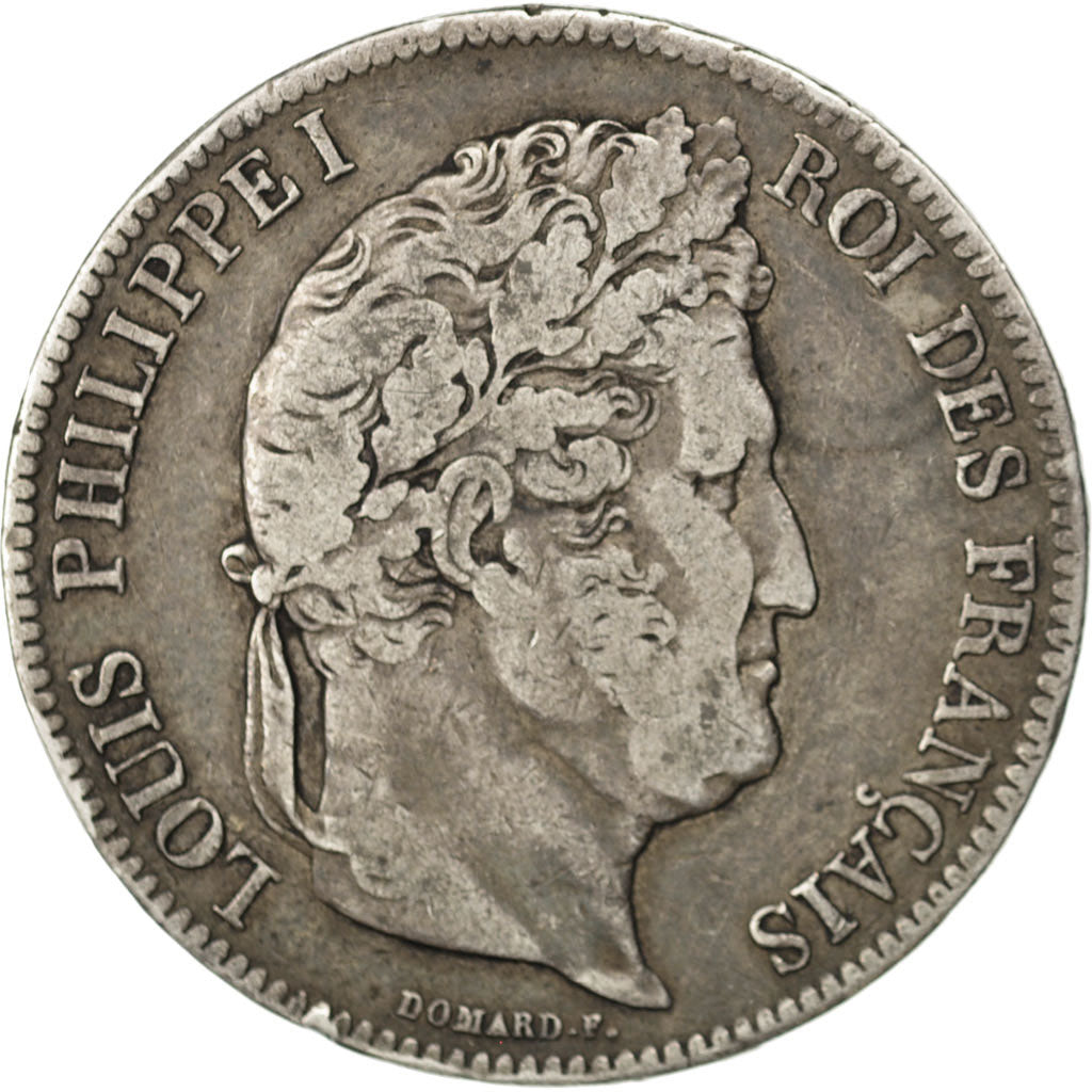 Monnaie, France, Louis-Philippe, 5 Francs, 1833, Bayonne, TB+, Argent, KM:749.8