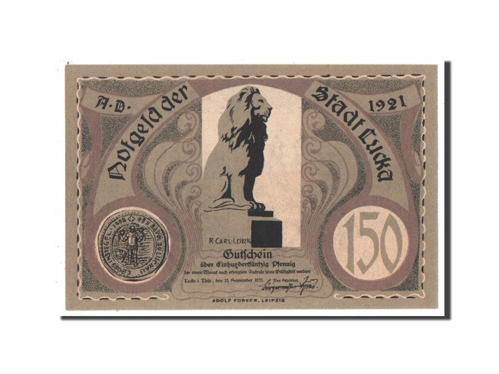 Germany, Sachsen-Altenburg, 150 Pfennig, 1921, UNC(63), Mehl #816.1