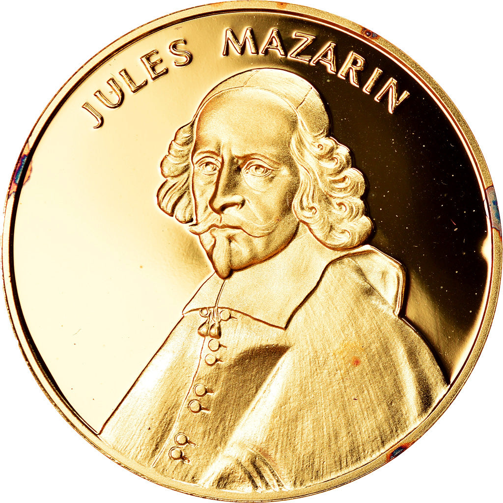 France, Medal, Jules Mazarin, La France du Roi Soleil, MS(63), Vermeil