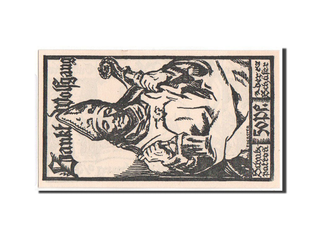 Billet, Allemagne, Rothenburg o.T. Stadt, 50 Pfennig, 1921, SPL, Mehl:1141.2b