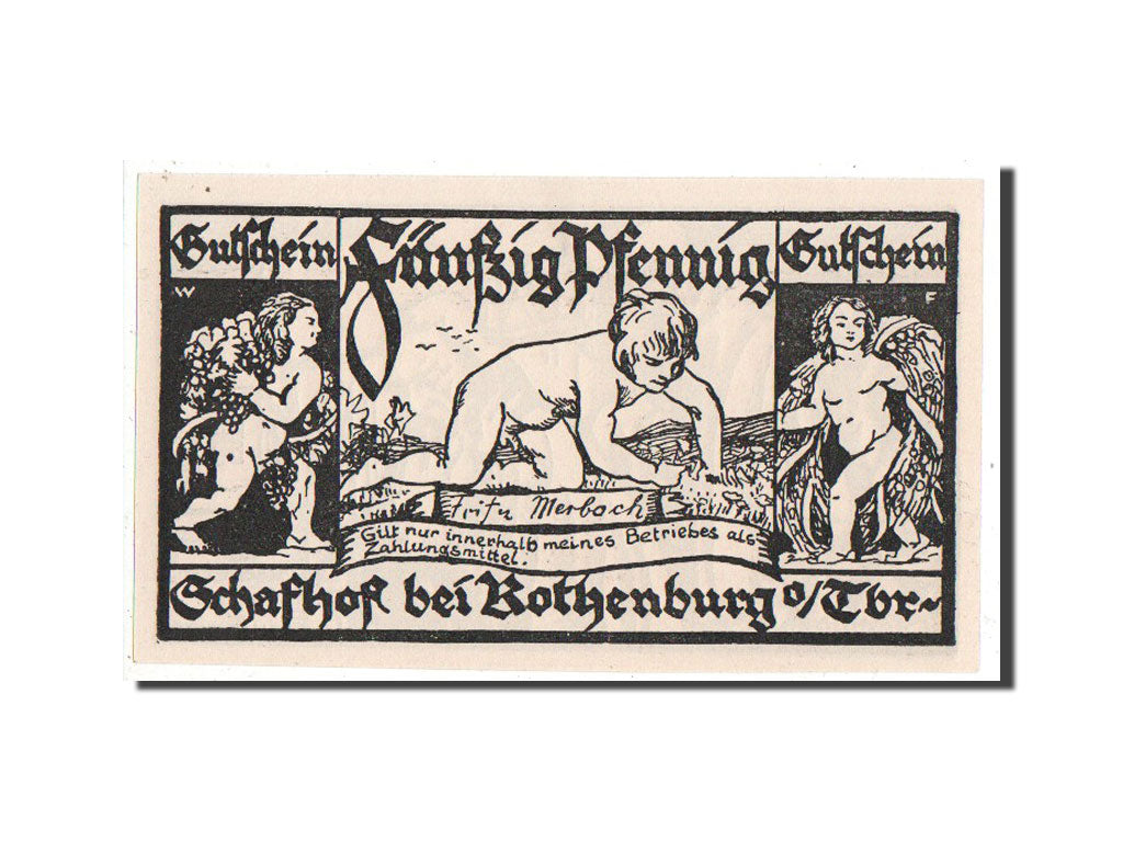 Banknote, Germany, Rothenburg o.T. Stadt, 50 Pfennig, 1921, UNC(63)