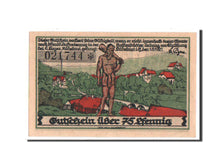 Biljet, Duitsland, Brandenburg, 75 Pfennig, 1921, SPL, Mehl:1147.1a