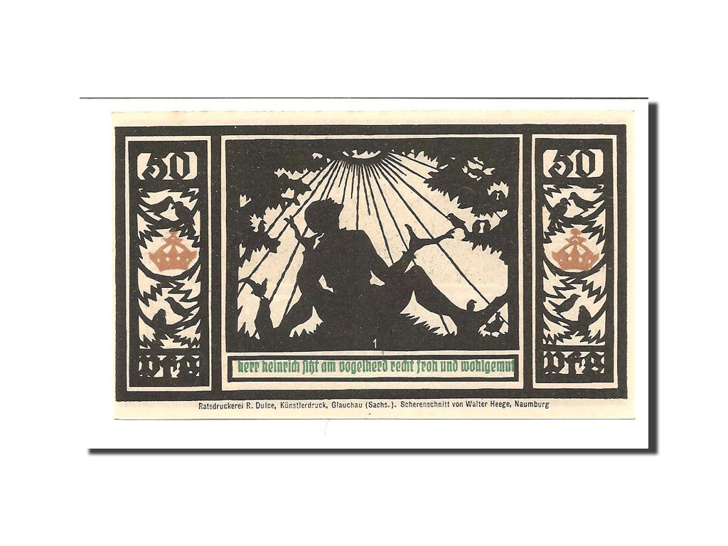 Banknote, Germany, Quedlinburg Stadt, 50 Pfennig, 1921, UNC(65-70), Mehl:1087.4