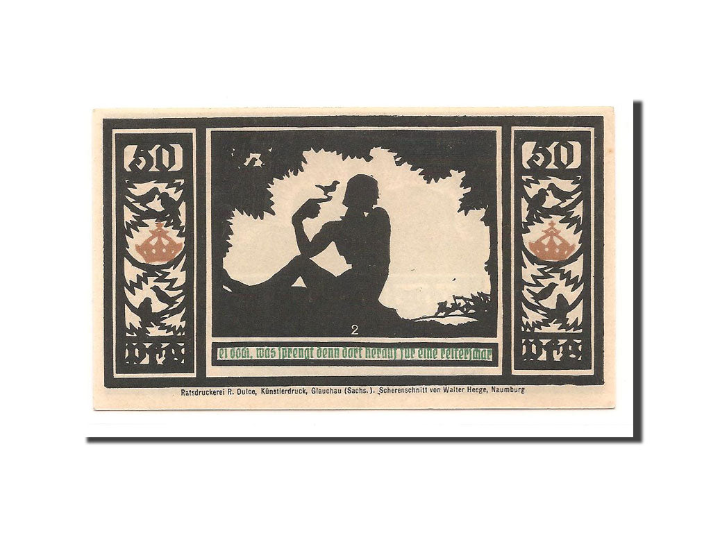 Banknote, Germany, Quedlinburg Stadt, 50 Pfennig, 1921, UNC(65-70), Mehl:1087.4