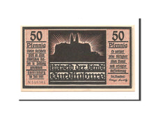 Banknote, Germany, Quedlinburg Stadt, 50 Pfennig, 1921, UNC(65-70), Mehl:1087.4