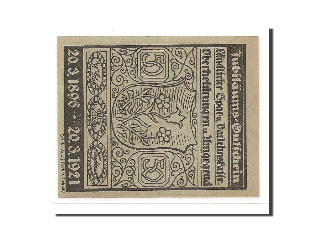 Banknote, Germany, Oberheldrungen, 50 Pfennig, 1921, UNC(65-70), Mehl:995.3