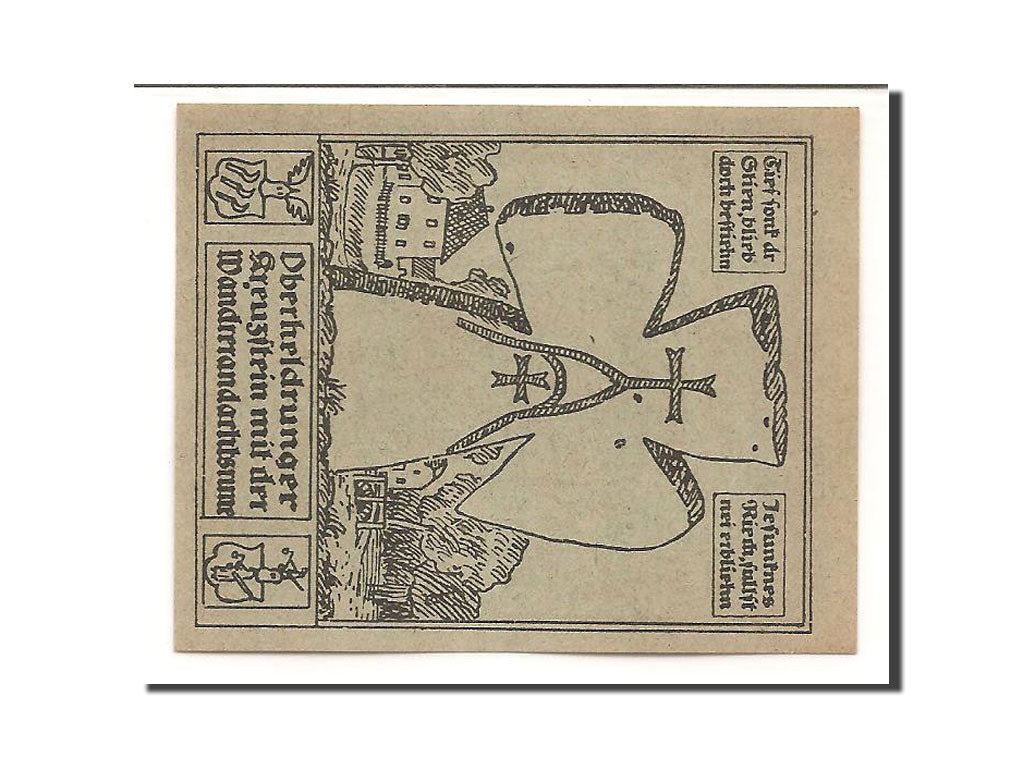 Banknote, Germany, Oberheldrungen, 50 Pfennig, 1921, UNC(65-70), Mehl:995.3
