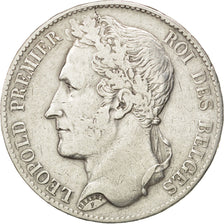 Coin, Belgium, Leopold I, 5 Francs, 5 Frank, 1849, VF(30-35), Silver, KM:3.2