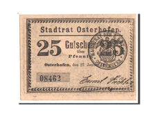 Banknote, Germany, Bayern, 25 Pfennig, 1917, AU(55-58), Mehl:1034.1a