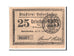 Billet, Allemagne, Bayern, 25 Pfennig, 1917, SUP, Mehl:1034.1a