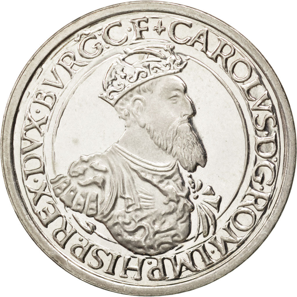 Belgio, 5 Ecu, 1987, SPL, Argento, KM:166
