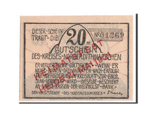 Banknote, Germany, Schleswig-Holstein, 20 Pfennig, 1921, UNC(63), Mehl:983.3a