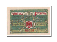 Billet, Allemagne, Norenberg Stadt, 50 Pfennig, 1921, SPL, Mehl:979.43