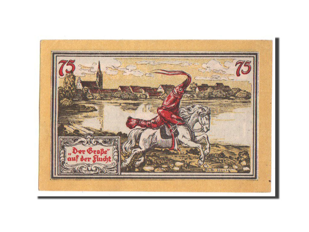 Banknote, Germany, Norenberg Stadt, 75 Pfennig, 1921, UNC(63), Mehl:979.45