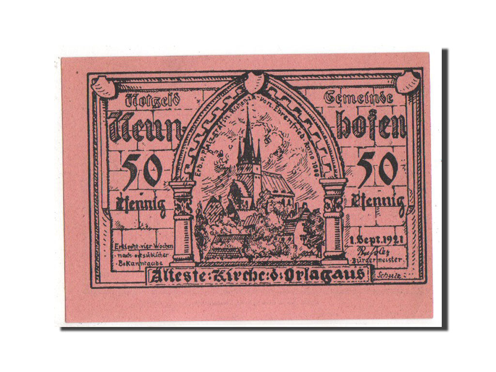 Germany, Sachsen-Weimar-Eisenach, 50 Pfennig, 1921, UNC(63), Mehl #956.1