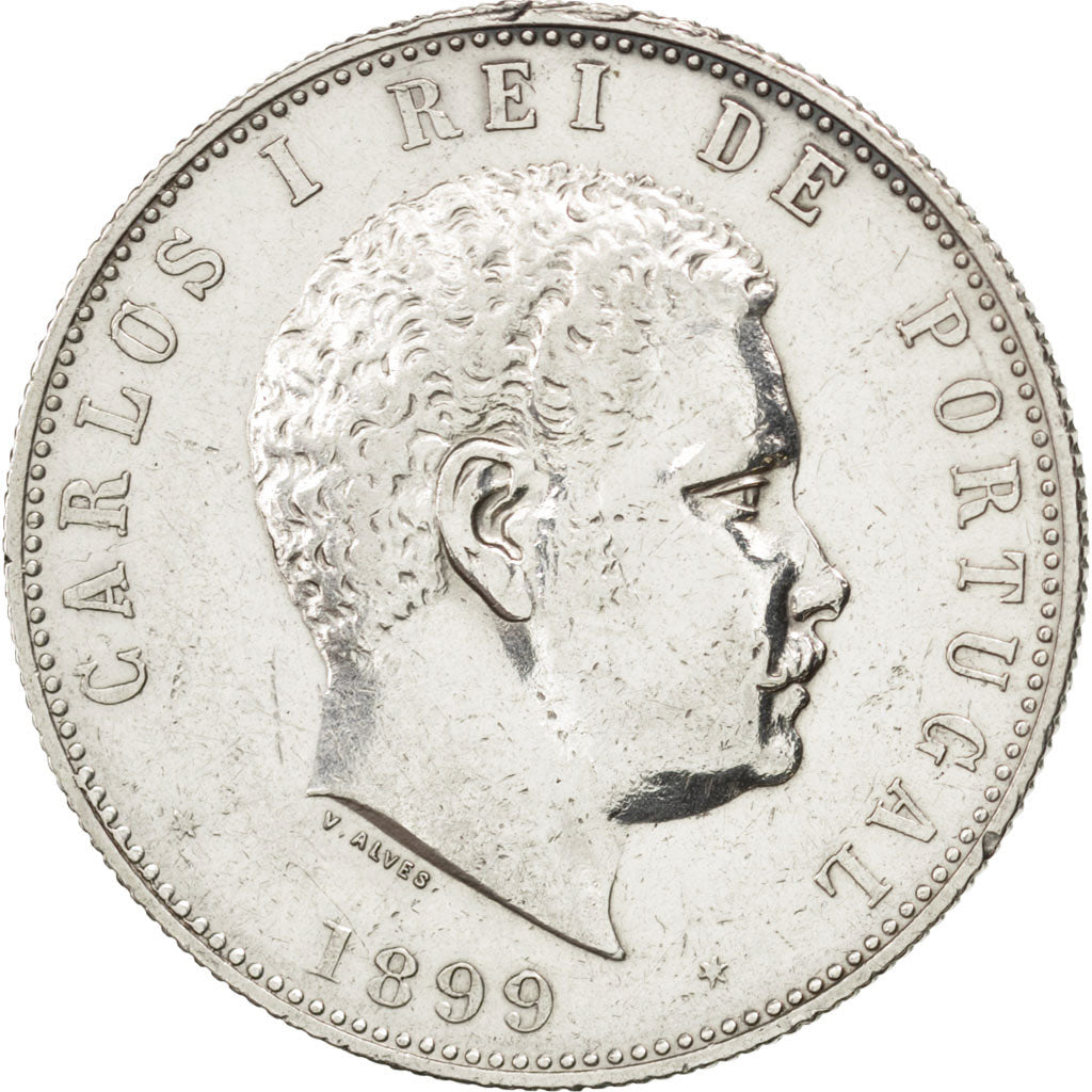Portugal, Carlos I, 1000 Reis, 1899, KM 540