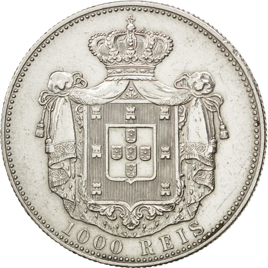 Portugal, Carlos I, 1000 Reis, 1899, KM 540