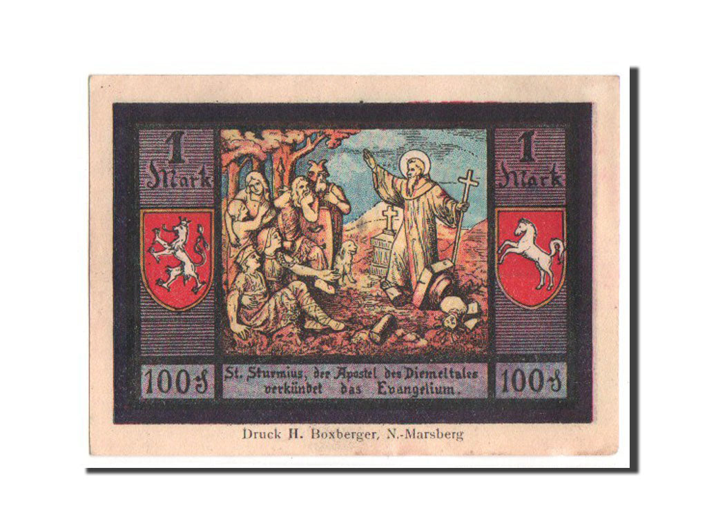 Banknote, Germany, Westfalen, 1 Mark, 1921, UNC(63), Mehl:971.2