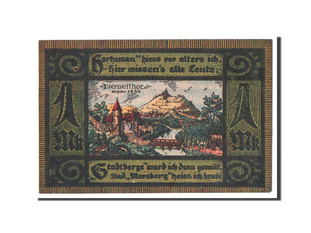 Banknote, Germany, Westfalen, 1 Mark, 1920, UNC(63), Mehl:971.1