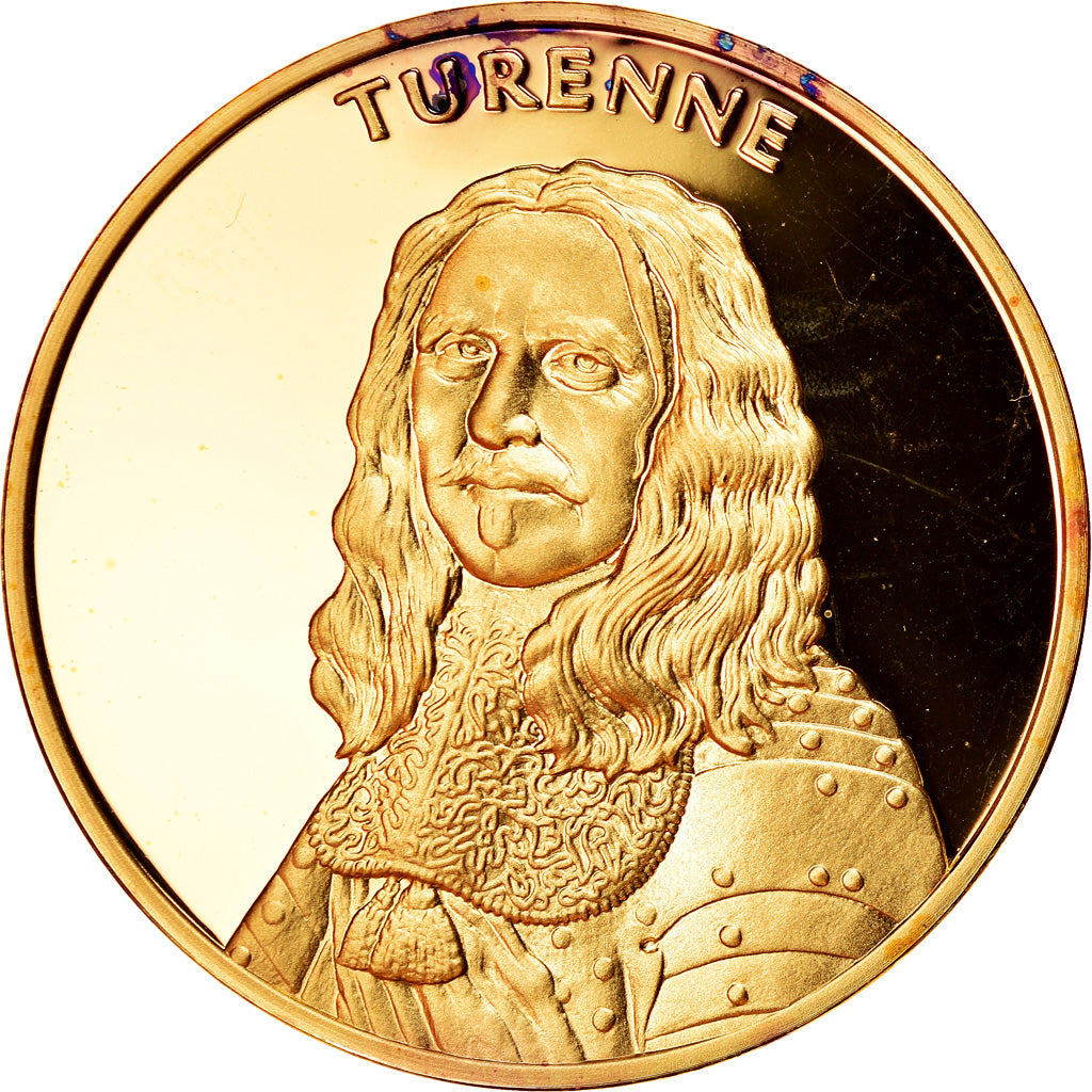 France, Medal, Turenne, La France du Roi Soleil, MS(63), Vermeil