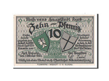 Banknote, Germany, Lyck Stadt, 10 Pfennig, 1921, UNC(63), Mehl:849.1b