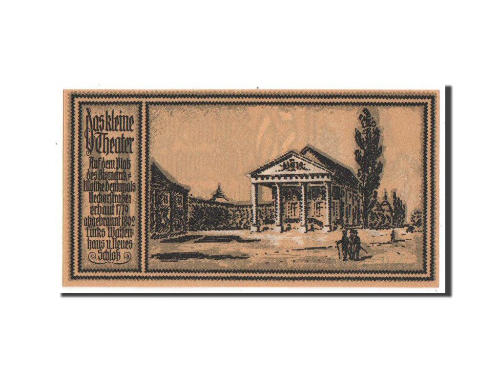 Banknote, Germany, Stuttgart Stadt, 50 Pfennig, 1921, UNC(63), Mehl:1289.2a