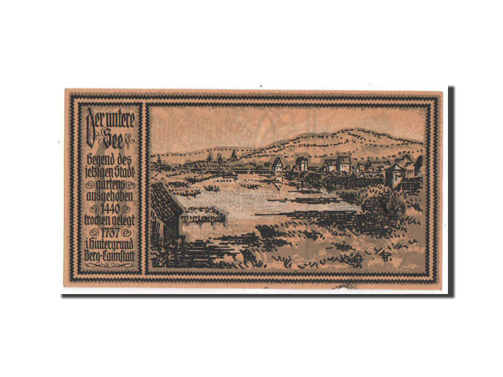 Banknote, Germany, Stuttgart Stadt, 50 Pfennig, 1922, UNC(63), Mehl:1289.2a
