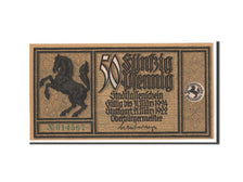 Banknote, Germany, Stuttgart Stadt, 50 Pfennig, 1922, UNC(63), Mehl:1289.2a