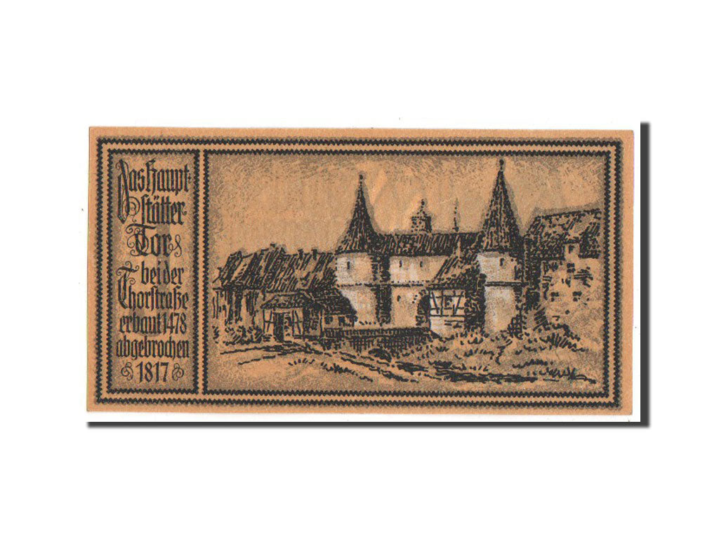 Banknote, Germany, Stuttgart Stadt, 50 Pfennig, 1922, UNC(63), Mehl:1289.2a