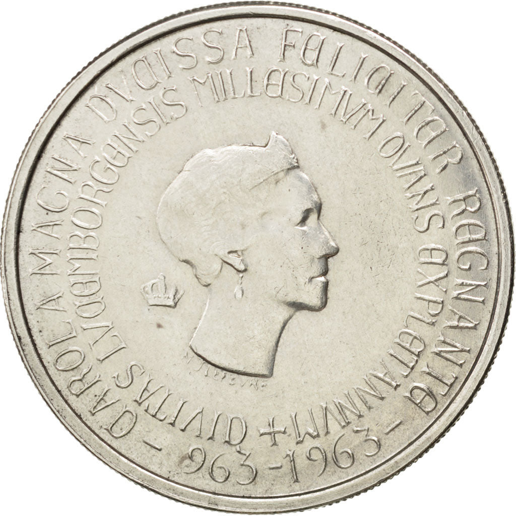 Luxembourg, Charlotte, 250 Francs, 1963, KM 53.1