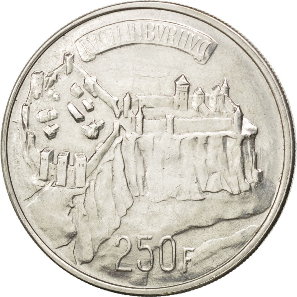 Luxembourg, Charlotte, 250 Francs, 1963, KM 53.1