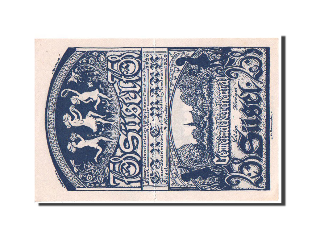 Banknote, Germany, Susel, 75+25 Pfennig, 1920, UNC(64), Mehl:1301.2