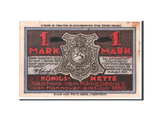 Banconote, Germania, Scharmbeck Stadt, 1 Mark, 1921, BB, Mehl:1172.3a