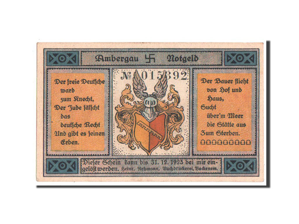 Germany, Hannover, 25 Pfennig, 1922, AU(55-58), 015392, Mehl #130.1a