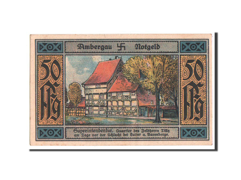 Germany, Hannover, 50 Pfennig, 1922, AU(55-58), 037508, Mehl #130.1a