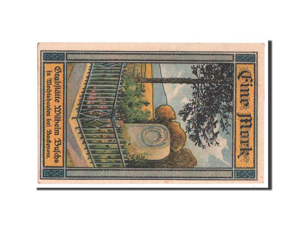 Germany, Hannover, 1 Mark, 1922, AU(55-58), 025385, Mehl #130.1a