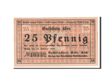 Banconote, Germania, Trier Stadt, 25 Pfennig, 1920, SPL, Mehl:1342.2