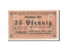 Banconote, Germania, Trier Stadt, 25 Pfennig, 1920, SPL, Mehl:1342.2