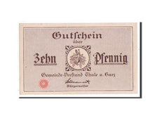 Biljet, Duitsland, Thale a.Harz Stadt, 10 Pfennig, 1921, SPL+, Mehl:1320.3a