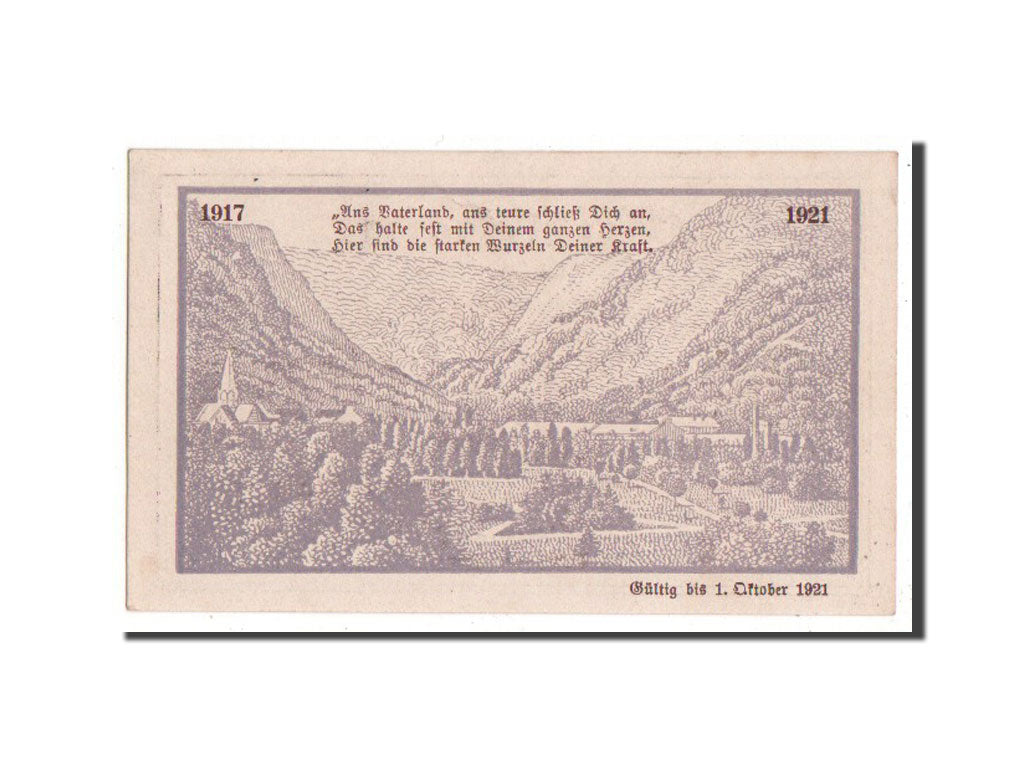 Banknote, Germany, Thale a.Harz Stadt, 10 Pfennig, 1921, UNC(64), Mehl:1320.3a