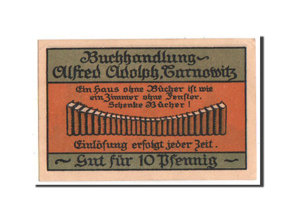 Banknote, Germany, Polnisch Oberschlesien, 10 Pfennig, 1921, UNC(63)